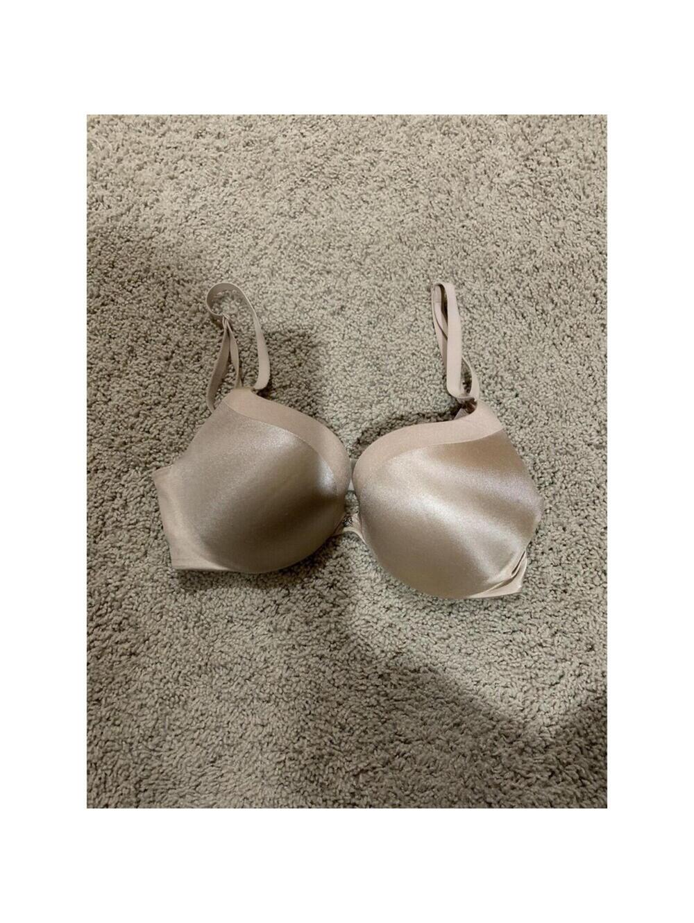 Victoria's Secret beige push up bra 32 C full coverage